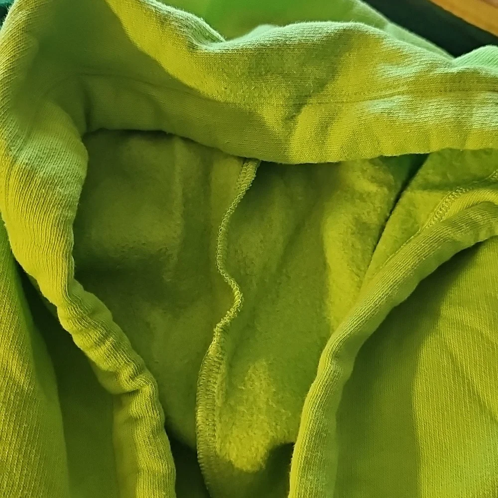 PINK VS Green Hoodie Size M - Picture 4 of 6